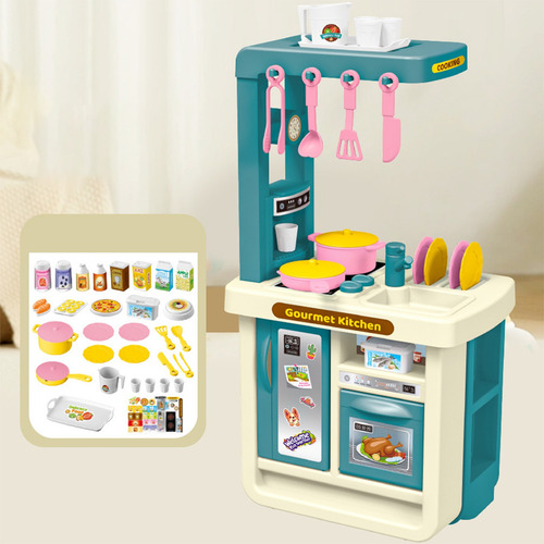 Juego De 43 Piezas De Vajilla De Simulación Para Niños F Coo