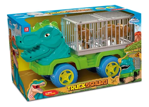 Caminhão De Brinquedo De Plataforma Transporta Um Dinossauro. Conceito De  Entrega E Transporte Globais De Carga Em Excesso. Pastel Foto de Stock -  Imagem de dinossauro, entrega: 223810018