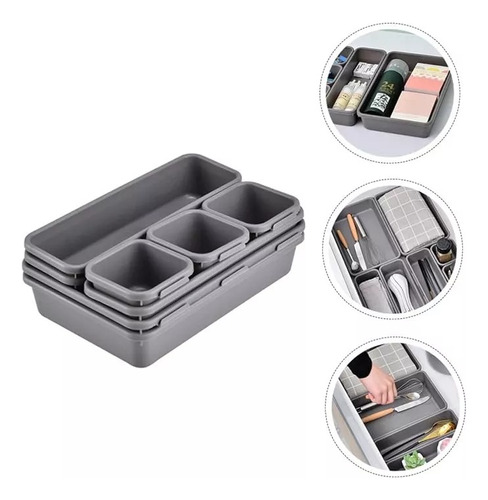 Cajas Organizadoras Artículos Separadores Maquillaje Cocina