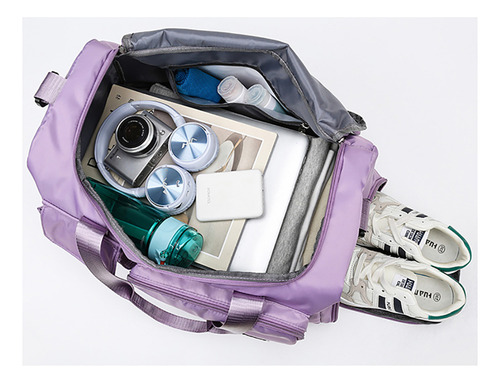 Bolsa De Gimnasio Impermeable De Gran Capacidad Con Comparti