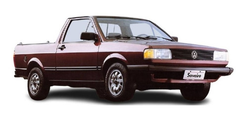 Imagen 2 de 6 de Paragolpe Trasero P/vw Saveiro 91 92 93 Con Punteras- Fino-