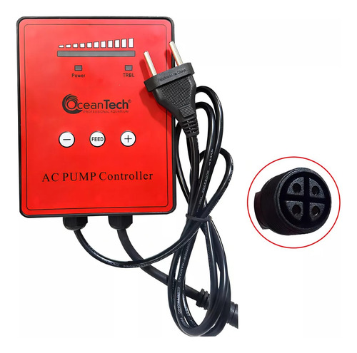 Ac 3000 Controlador Bomba Ocean Tech C/ Plugue Novo