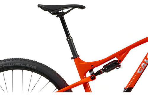 Bicicleta Carbon Elite Fs Slx 12v Canote Retrátil 2021 Caloi Cor Vermelho Tamanho do quadro P