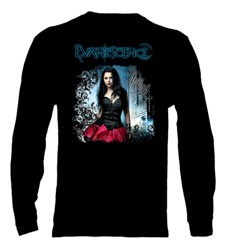 Polera Manga Larga Evanescence - Ver 01 - Amy Lee