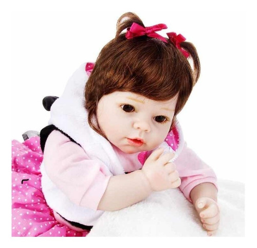 Bebe Reborn Aori Realista Silicona De Vinilo