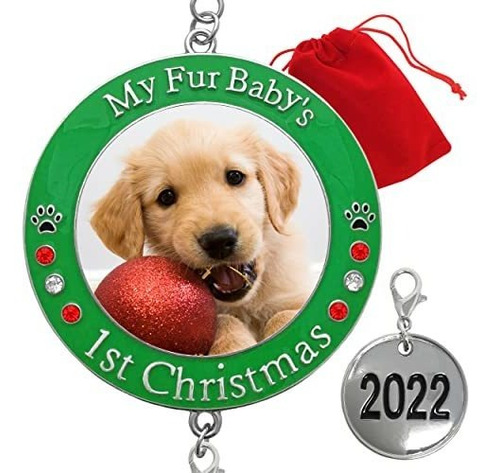 Banberry Designs Pet\x26#39;s First Christmas 2018 - Ornamen