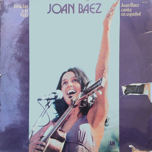 Vinilo Lp Joan Baez - Gracias A La Vida - Todo En Español 