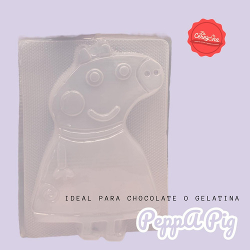 Molde Peppa Pig Grande Para Gelatina O Chocolate 40cm X 25cm