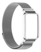 Comprar Correa Con Funda Para Xiaomi Mi Smart Band 7 Pro Metalic