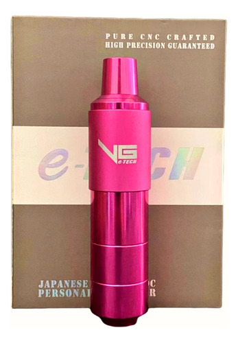 Maquina Rotativa Pen Etech Rosa V6 