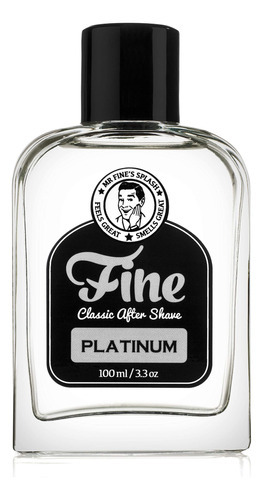 Fine Platinum - Aftershave Para Hombre - Un Toque De Clasico