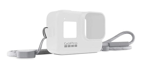 Funda Protectora Silicona Gopro Ajsst Hero 8 Black Blanco