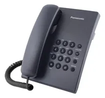 Comprar Telefono Panasonic Alambrico Con Control De Volumen Negro