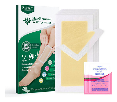 Tiras Depilatorias Z Wax Papers Para Depilación, Tamaño Dobl