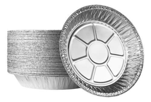 Dobi Pie Pan, Plato De Aluminio Desechable De La Hoja, Paque