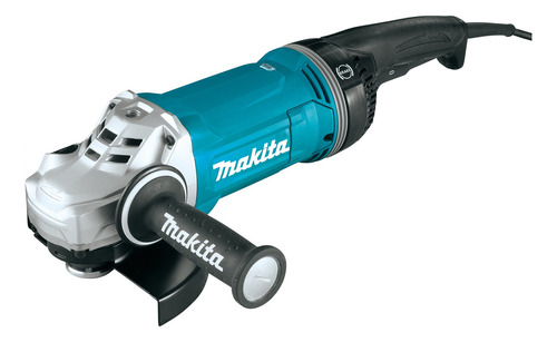 Esmeril Angular De 7 Makita 2.400w Aft Con Freno Ga7070x1 Color Turquesa Frecuencia 50 Hz / 60 Hz