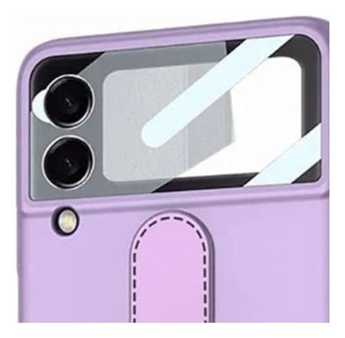 Funda De Teléfono Para Galaxy Z Flip 3 Con Soporte Para Anil