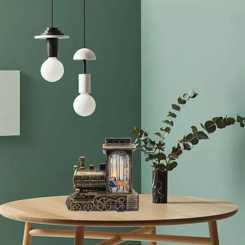 Farol De Viento Con Forma De Vela Navideña Para Locomotora,