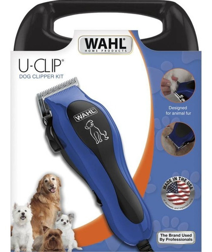 Imagen 8 de 10 de Cortadora De Pelo Profesional Perros Wahl Uclip Mascotas