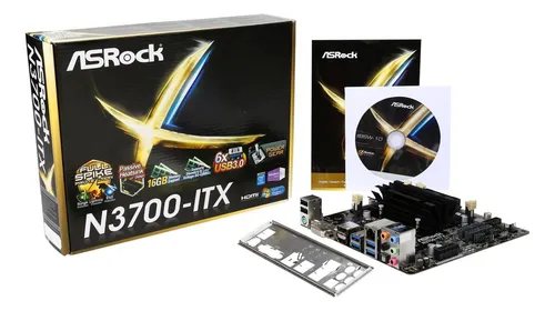 Mother Mini Itx Asrock N3700-itx Quad Core Ddr3 Sodimm Hdmi (Usado)