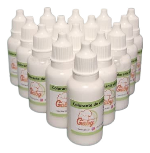 Colorante Comestible En Gel Blanco 25g