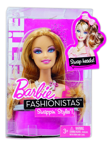 Barbie Fashionistas Swappin' Styles Swap Heads 2010 Edition