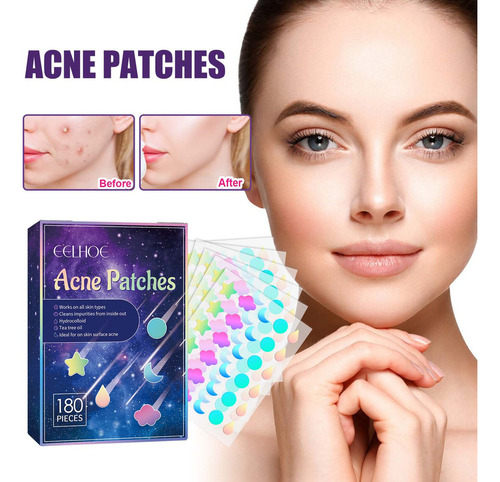 Parche Invisible I Pimple Patch De 144 Cuentas Con Forma De