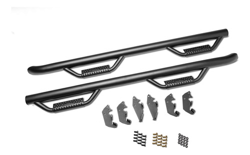 Havoc Offroad Hn2 Nerf Bars Par Acero Inoxidable Negro Para