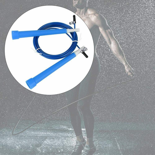 Imagen 10 de 10 de Cuerda De Saltar Velocidad Cardio Crossfit Deporte
