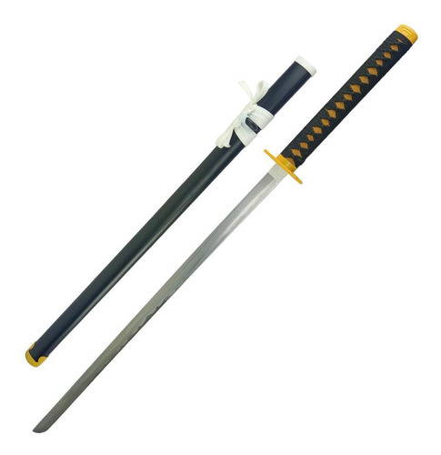 Espada Katana Roronoa Zoro Geek Cosplay Lâmina Reta