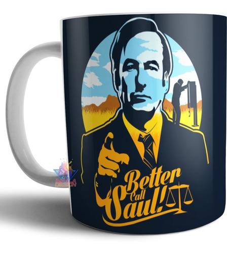 Taza Better Call Saul Breaking Bad Goodman Varios Modelos