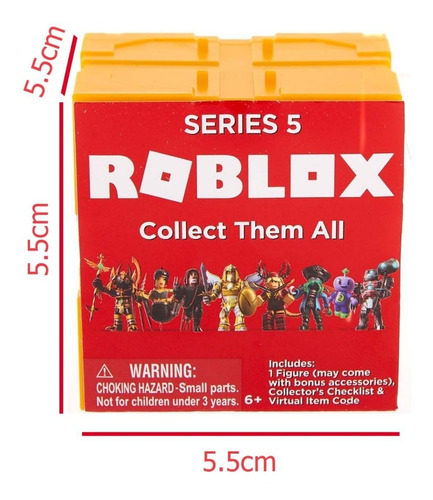 3 Cajitas Roblox Series 5 Mystery Pack Gold Cube Original Mercado Libre - roblox series 5 mystery box gold cube 24 packs jazwares