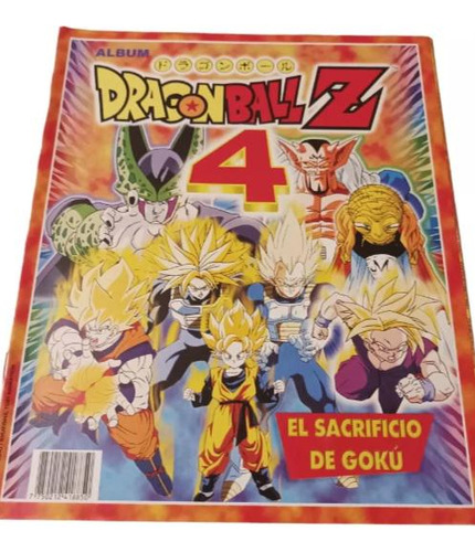 Album Dragon Ball Z 4. 69 Figus Pegadas.mira!