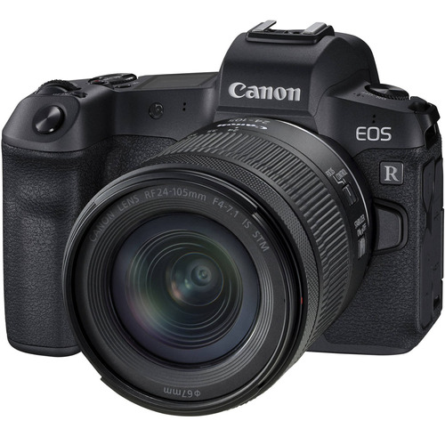 Canon Eos R Mirrorless Digital Camara Con 24-105mm F/4-7.1 L