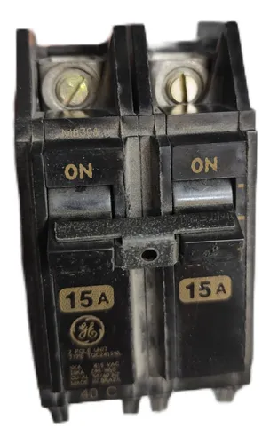 Ge Breacker Thqc- 2x15a