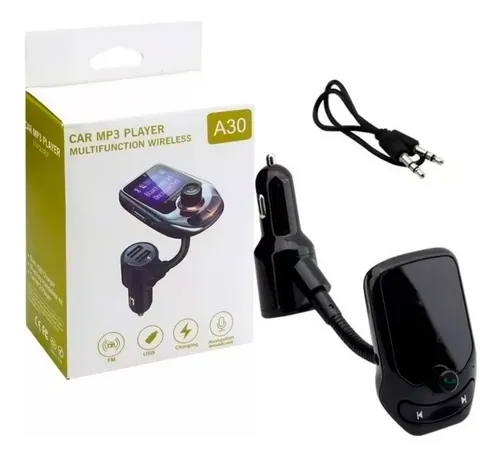 Adaptador Transmisor Carro Celular Bluetooth Mp3 Manos Libre