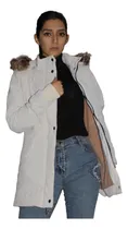 Comprar Parkas Casacas De Mujer Invierno Con Capucha - Arena
