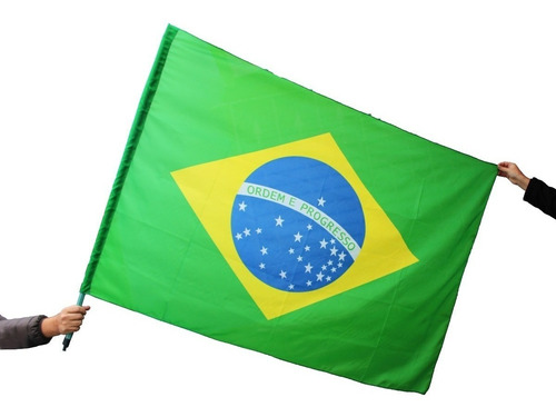 Bandeira Do Brasil Esportiva Oficial 139 X 98 Cm
