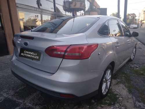 Imagen 8 de 15 de Ford Focus Iii 2017 1.6 Tm 4p 1 Mano Gris Plata Entrega Ya!!