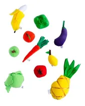 Comprar Frutas Y Verduras De Tela Para Jugar - Comida De Tela
