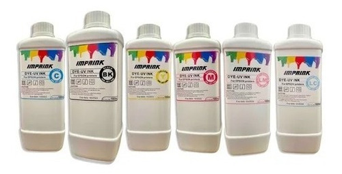 Tinta Dye Uv Para  Impresoras Epson Ecotank Valor X Litro