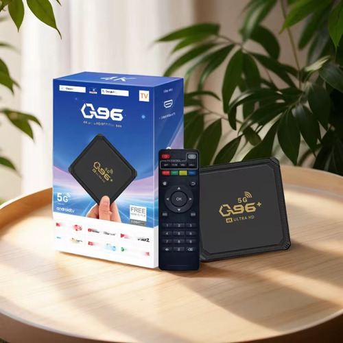 Tv Box Android 14.0 Smart Tv Q96 Max 4k Ultra Hd Streaming
