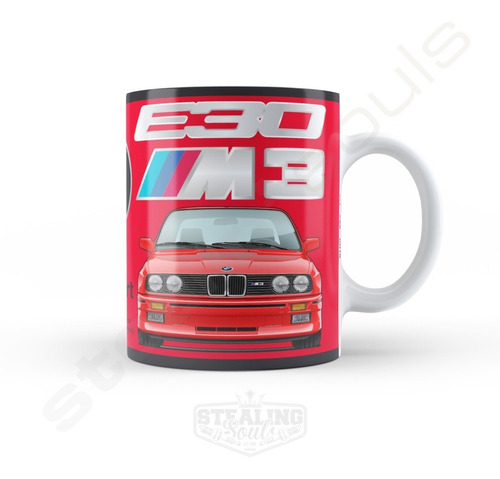 Taza Fierrera | Bwm E30 M3 #08 | Rojo | Motorsport