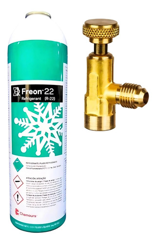 Fluido R22 Freon Chemours Onu1018/2.2/ Lt 1.0kg
