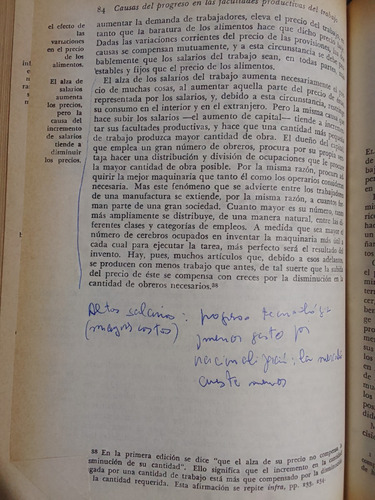 Investigación Sobre La Naturaleza Ycausas Dela Riqueza.smith (Usado)