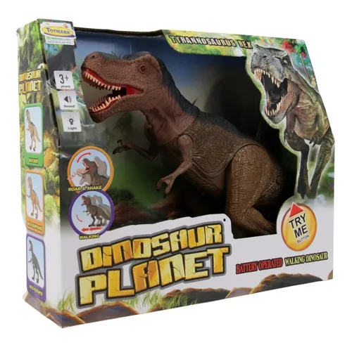 Dinosaurio Trex Luz Y Sonido Jurassic Camina Mueve Cabeza Dinosaurio Trex Luz Y Sonido Jurassic Camina Mueve Cabeza