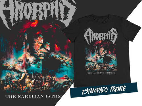 Camiseta Death Metal Metal Finesa Amorphis C3