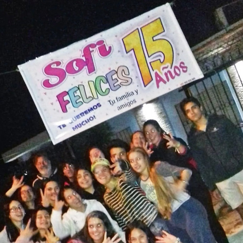 Imagen 8 de 11 de Pasacalles Carteles 15 Años Cumpleaños Recibimiento