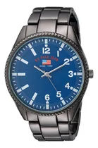 Comprar U.s. Polo Assn. Us Reloj Analógico De Cuarzo Negro Para Ho