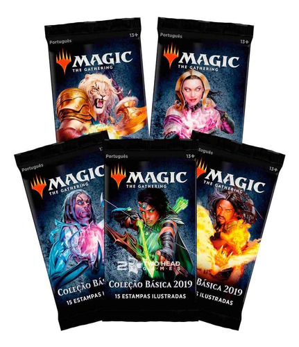 Booster Unitário Magic The Gathering Coleção Básica 2019